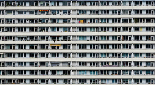 Full frame shot of residential building