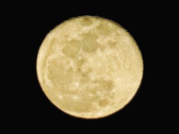 Close-up of moon at night