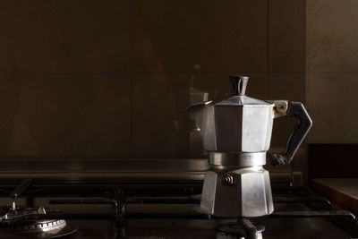 Close-up of food in kitchen