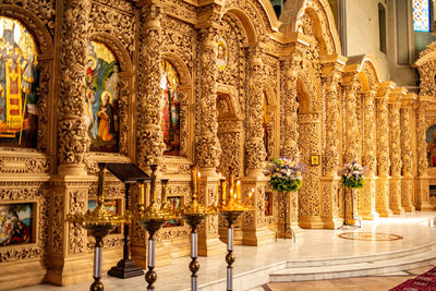 Low angle view of church