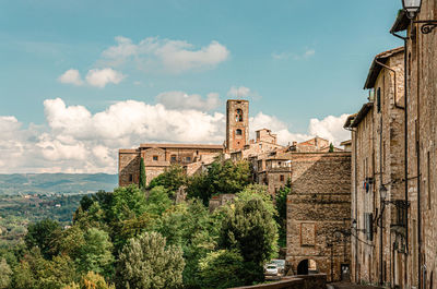 One day in colle di val d'elsa, in tuscany, italy