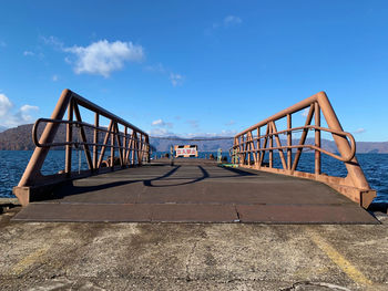 View of bridge against sky