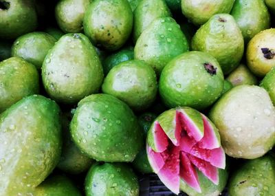 Full frame shot of fruits