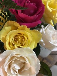 Close-up of rose bouquet