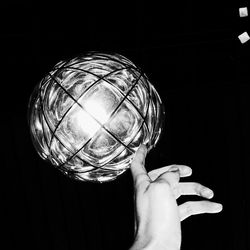 Close-up of object on wall