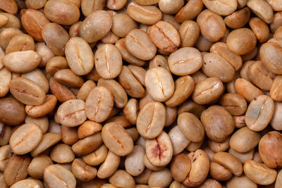 Full frame shot of coffee beans