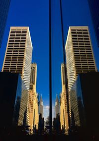 Low angle view of modern building