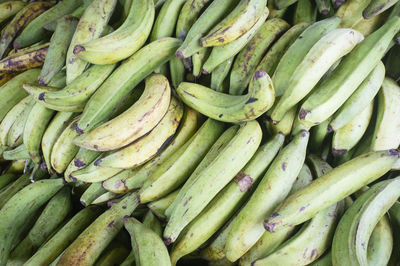 Full frame shot of bananas for sale at market