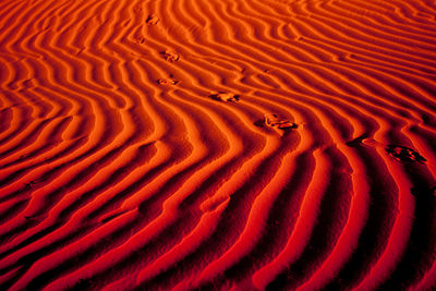 Full frame shot of sand dune