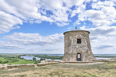 Fortress-mosque. devil s hill fort, ruins of ancient settlement, yelabuga, russia