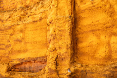 Full frame shot of rock formation