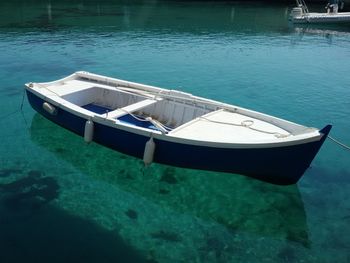 Boat in lake