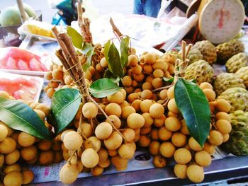 Close-up of vegetables in market