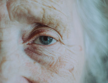 Close-up of human eye