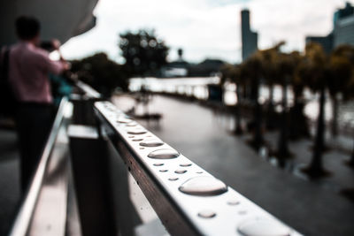 Close-up of human hand