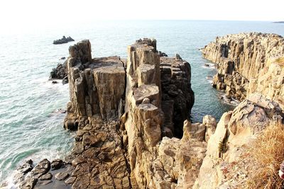 Panoramic view of sea against sky
