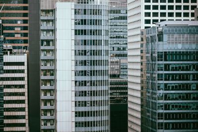 Residential buildings in city