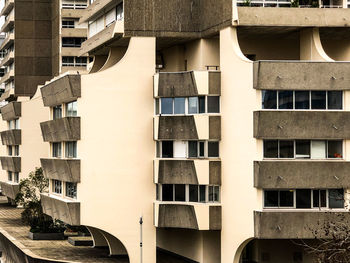 Low angle view of buildings in city, bordeaux. 