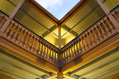 Low angle view of building against sky