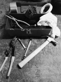 Close up of motorcycle