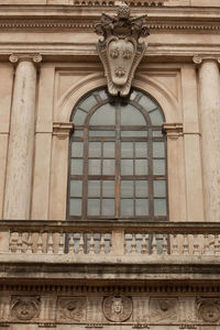 Low angle view of historical building