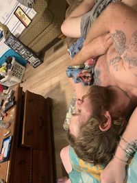 Portrait of young couple