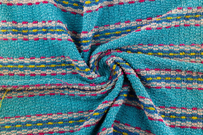 Full frame shot of multi colored fabric
