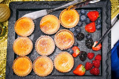 Close-up of strawberries