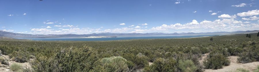 Panoramic view of landscape against sky