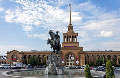 Central train station in yerevan,armenia.