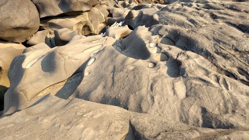 Panoramic view of sand