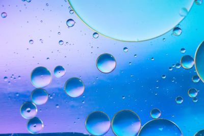 Full frame shot of bubbles