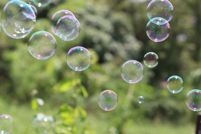 Photo of bubble and background