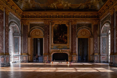 Interior of historic building