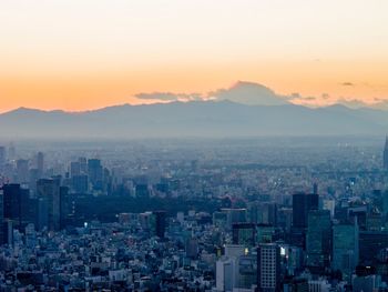 Aerial view of a city