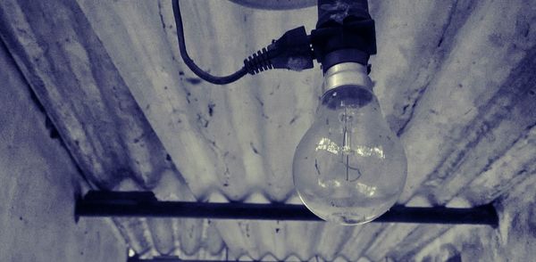 Close-up of light bulb