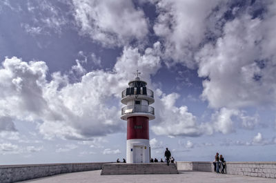 Lighthouse on beach