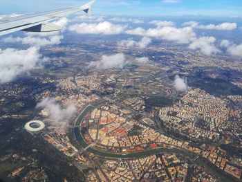 Aerial view of cityscape