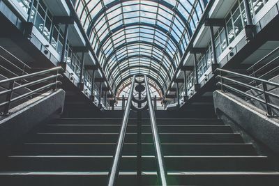 Low angle view of staircase