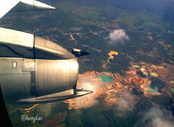 Aerial view of landscape