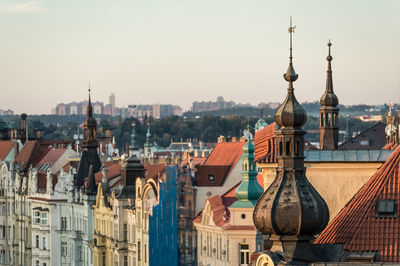 Cityscape against sky