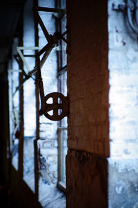 Close up of a spider web