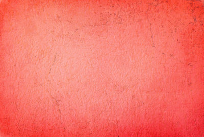 Full frame shot of red wall