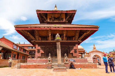 View of historic building against sky