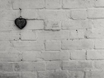 Low angle view of brick wall
