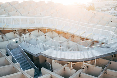 High angle view of metropol parasol