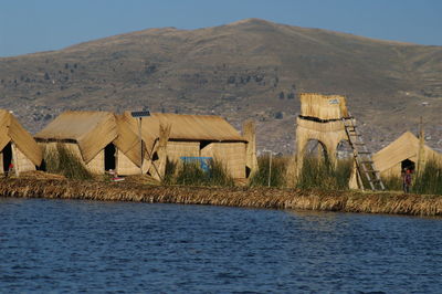 Buildings at waterfront