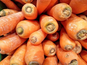 Full frame shot of pumpkins for sale at market stall