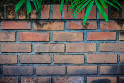 Full frame shot of brick wall