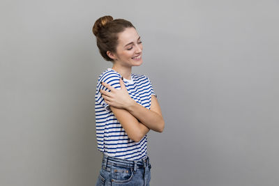 striped